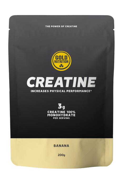 Creatine Monohydrate Plátano · Gold Nutrition · 200 gramos