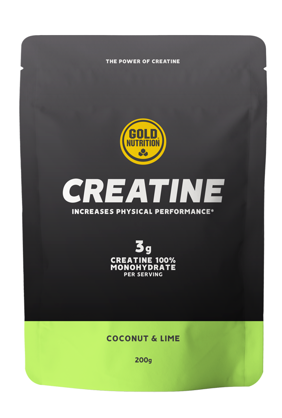 Creatine Monohydrate Coco-Lima · Gold Nutrition · 200 gramos