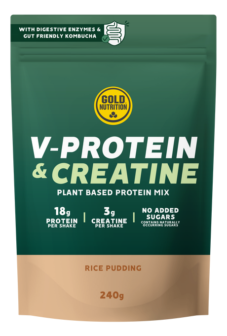 V-Protein + Creatine Rice Pudding · Gold Nutrition · 240 gramos
