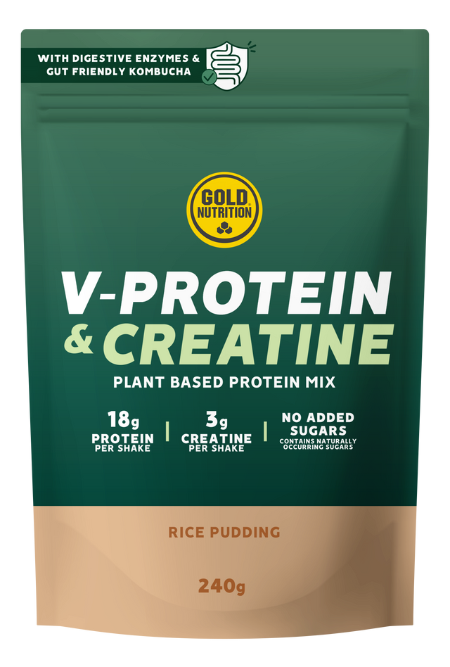 V-Protein + Creatine Rice Pudding · Gold Nutrition · 240 gramos