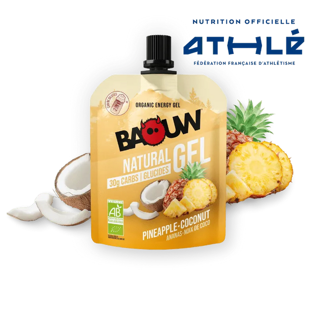 Gel Energético Piña Coco Baouw