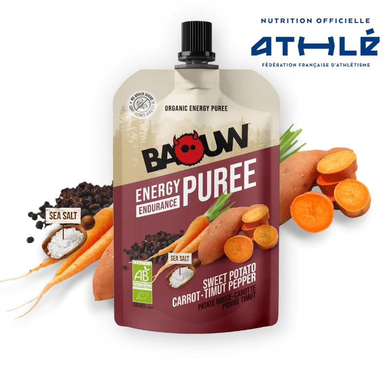 Puré Energético Boniato Zanahoria Pimienta Timut Baouw