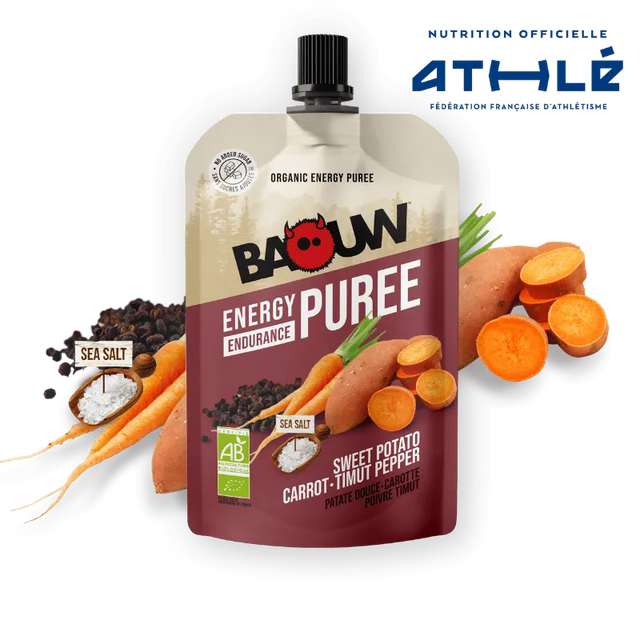 Puré Energético Boniato Zanahoria Pimienta Timut Baouw