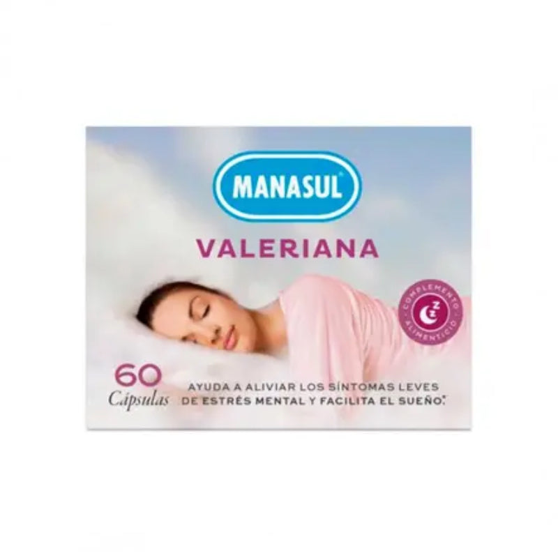 Valeriana Forte · Manasul · 60 cápsulas