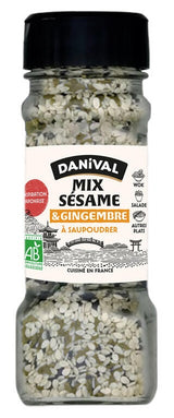 Sazonador Sésamo y Jengibre Bio · Danival · 45 gramos