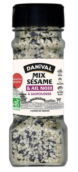 Sazonador Sésamo y Ajo Negro Bio · Danival · 45 gramos