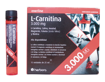 how long should you take l carnitine L-Carnitina 3.000 mg · Herbora · 12 viales – Herbolario Salud Natural