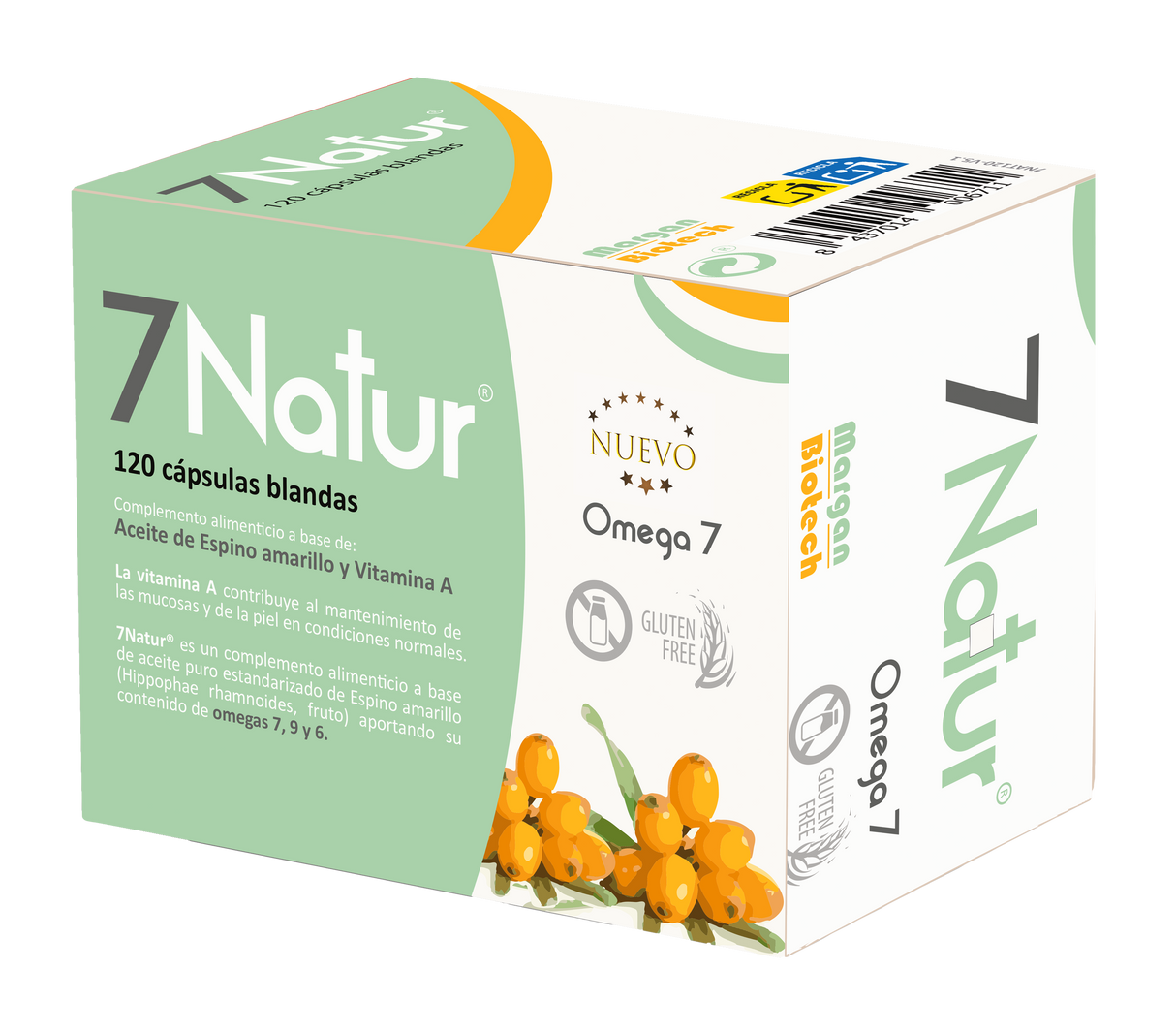 7 Natur · Margan · 120 cápsulas