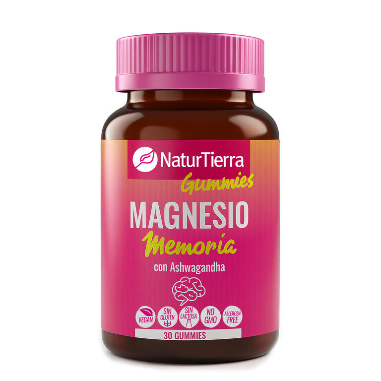 Magnesio Memoria · NaturTierra · 30 gummies