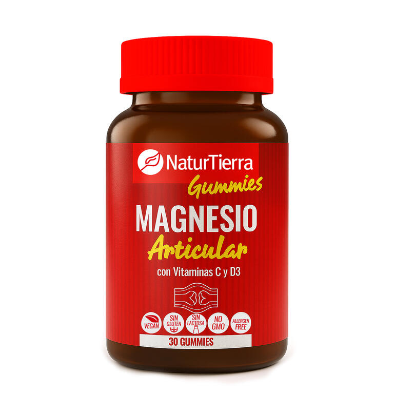 Magnesio Articular · NaturTierra · 30 gummies