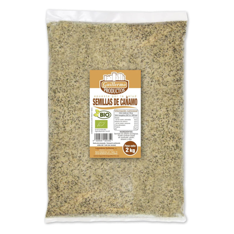 Semillas de Cáñamo Bio · Guillermo · 2 kg