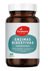Enzimas Digestivas Pancreogran · El Granero Integral · 100 cápsulas