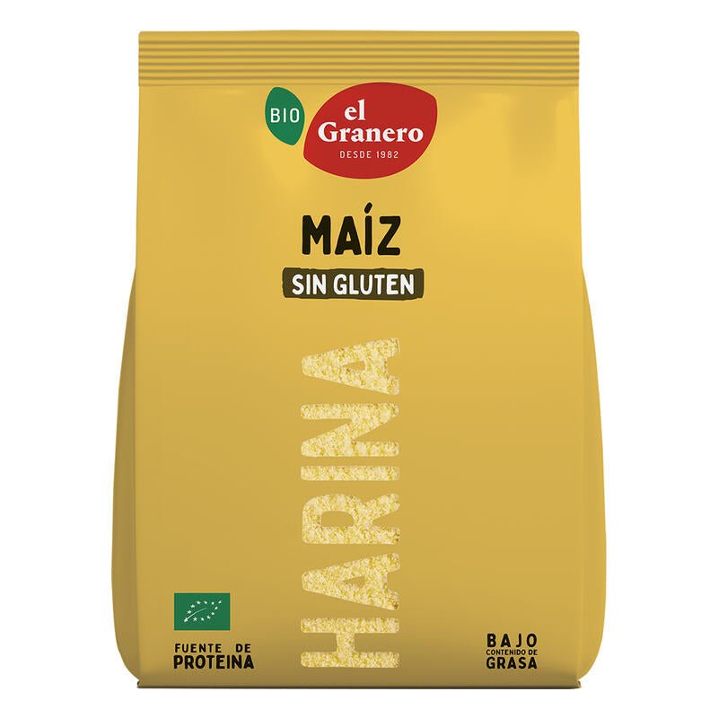 Harina de Maíz · El Granero Integral · 500 gramos
