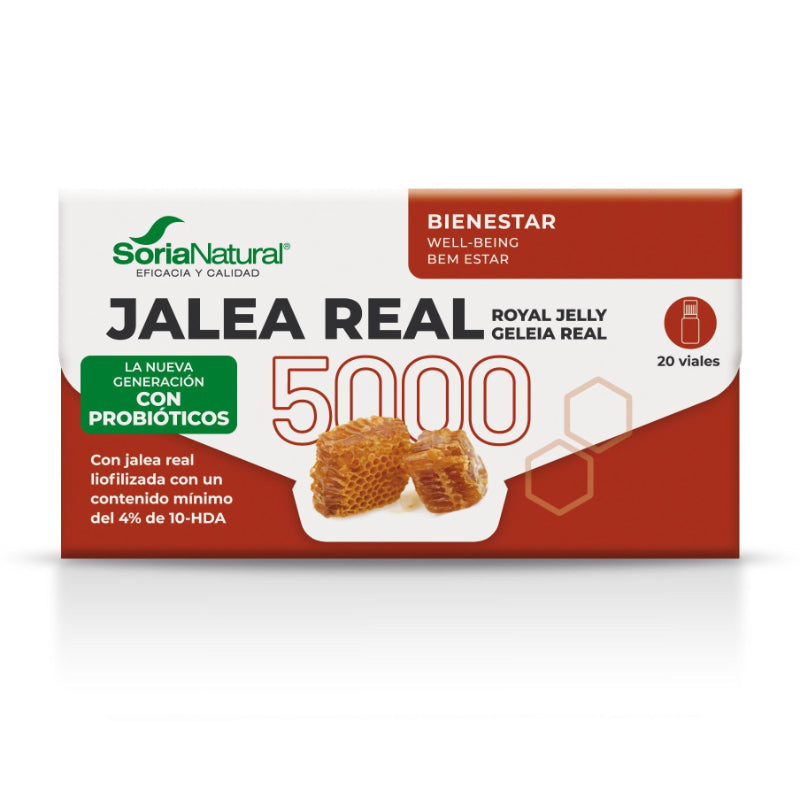 Jalea Real 5000 · Soria Natural · 20 viales
