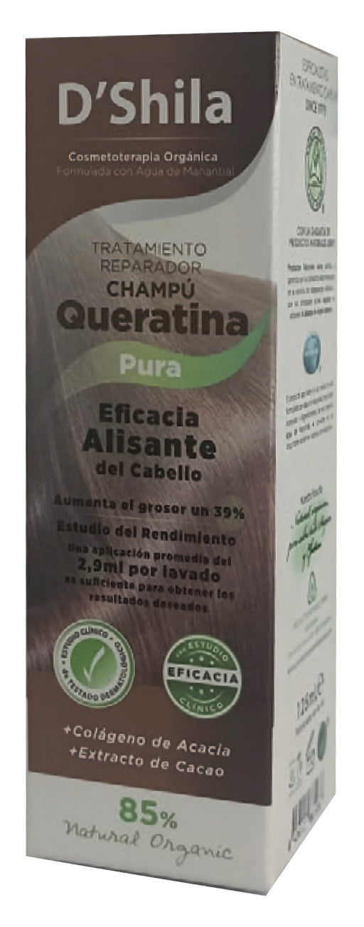 Champú Queratina Pura · D'Shila · 125 ml