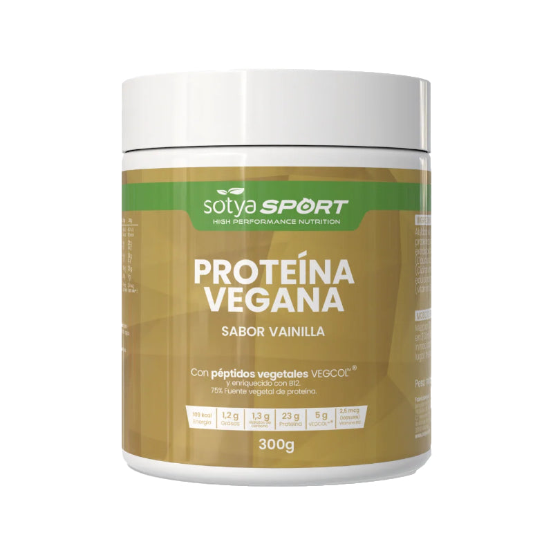Proteína Vegana Vainilla · Sotya · 300 gramos