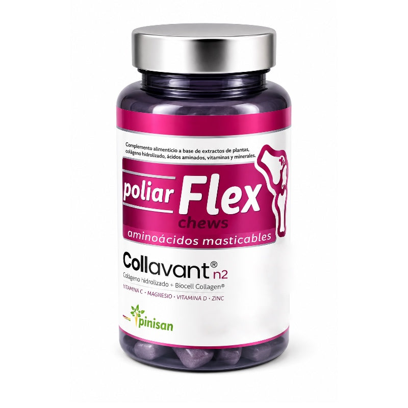 Poliar Flex · Pinisan · 60 comprimidos masticables