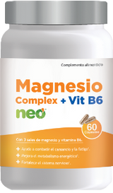 Magnesio Complex + B6 · Neo · 60 cápsulas