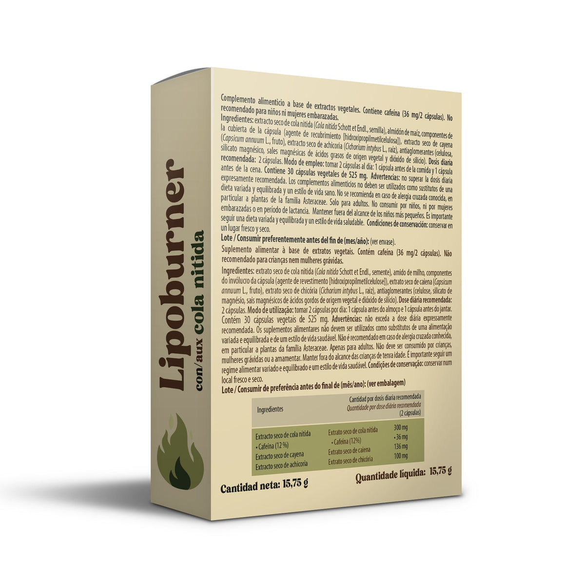 Lipoburner · Phytofarma · 30 cápsulas