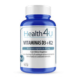Vitamina D3 + K2 · Health4U · 30 cápsulas