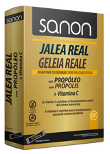 Zero Jalea Real Propóleo y Vitamina C · Sanon · 12 sticks