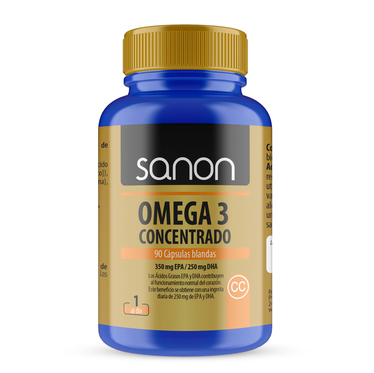 Omega 3 Concentrado · Sanon · 90 cápsulas