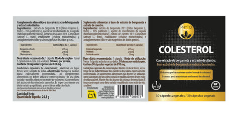 Colesterol · Phytofarma · 30 cápsulas