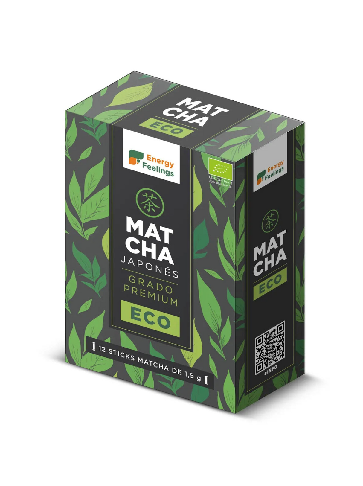 Matcha Eco · Energy Feelings · 12 sticks