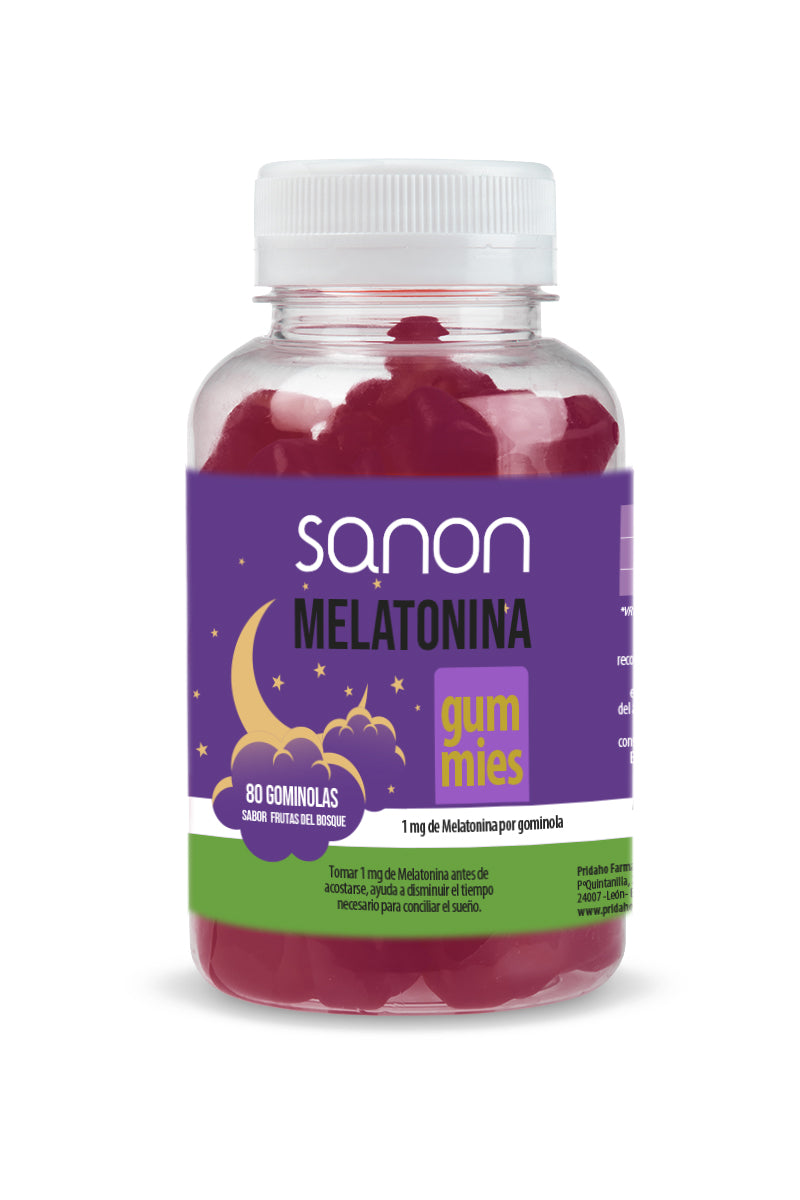 Melatonina Gummies · Sanon · 80 gominolas