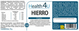 Hierro · Health4U · 30 cápsulas