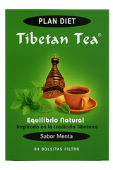 Tibetan Tea · Sabor Menta · 84 bolsitas