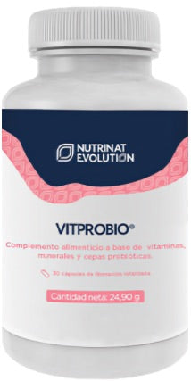 Vitprobio · Nutrinat Evolution · 30 cápsulas