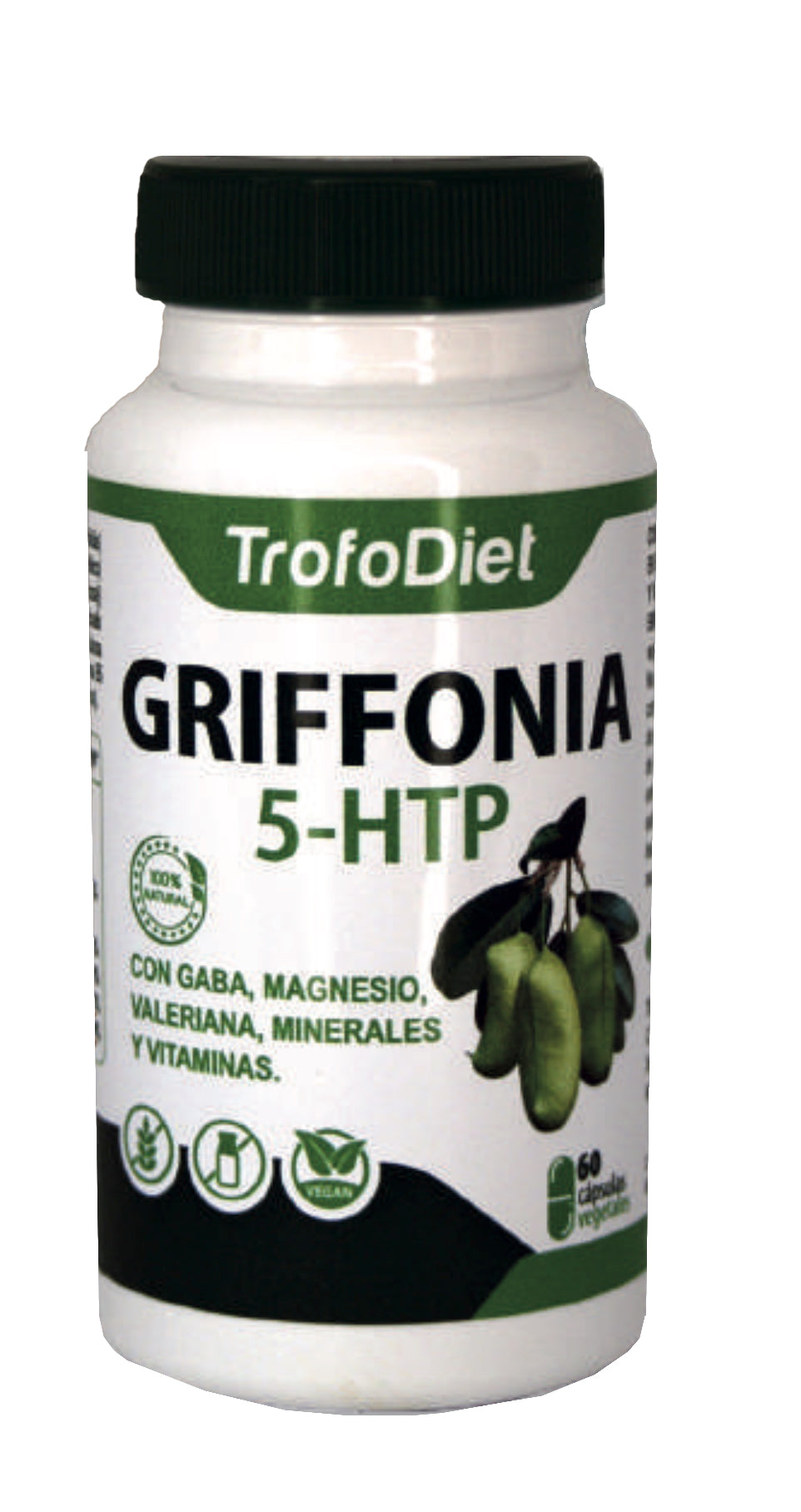 Griffonia 5-HTP · TrofoDiet · 60 cápsulas