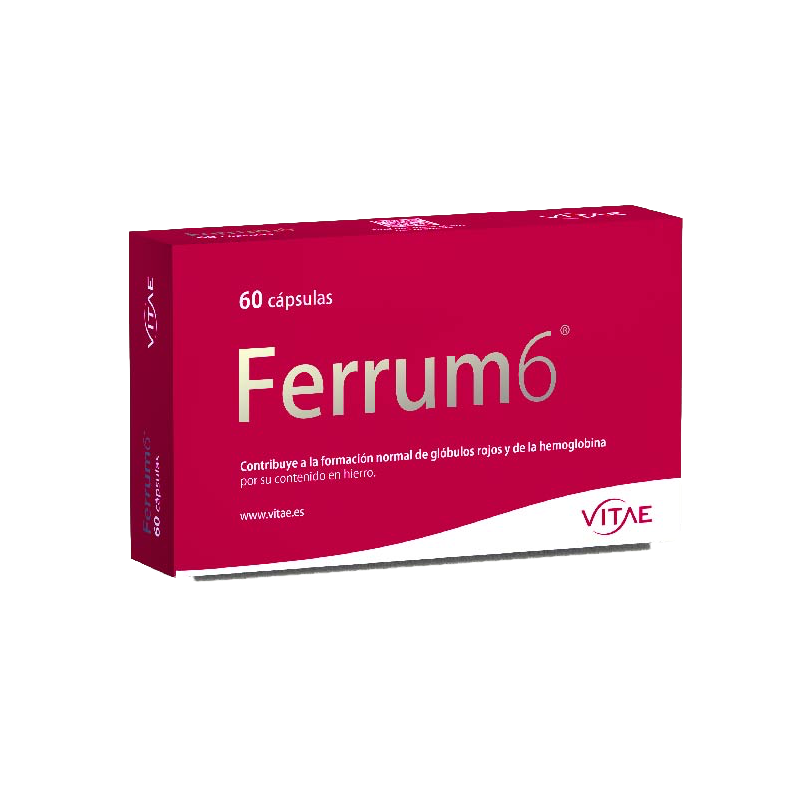 Ferrum6 · Vitae · 60 cápsulas