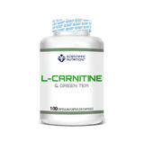 L-Carnitina y Té Verde · Scientiffic Nutrition · 100 cápsulas
