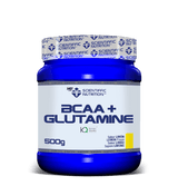 BCAA + Glutamina: Sabor Limón · Scientiffic Nutrition · 500 gramos