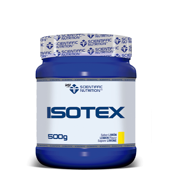 Isotex: Sabor Limón · Scientiffic Nutrition · 500 gramos