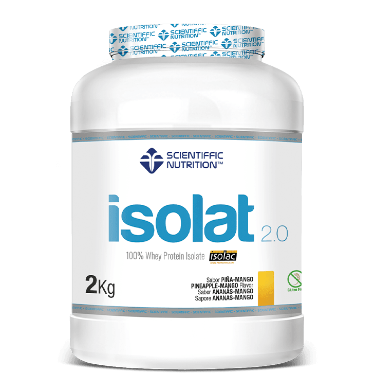 Isolat 2.0 Whey Protein: Sabor Piña-Mango · Scientiffic Nutrition · 2 kg