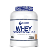 Whey Professional 2.0 Whey Protein: Sabor Cookies Cream · Scientiffic Nutrition · 908 gramos