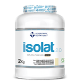 Isolat 2.0 Whey Protein: Sabor Vainilla-Nueces de Macadamia · Scientiffic Nutrition · 2 kg