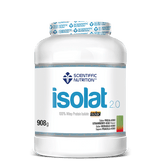 Isolat 2.0 Whey Protein: Sabor Fresa-Kiwi · Scientiffic Nutrition · 908 gramos