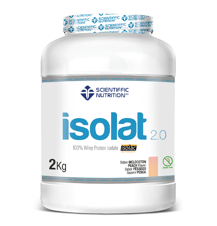 Isolat 2.0 Whey Protein: Sabor Melocotón · Scientiffic Nutrition · 2 kg