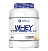 Whey Professional 2.0 Whey Protein: Sabor Caramelo Salado · Scientiffic Nutrition · 2 kg