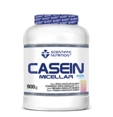 Casein Micellar: Sabor Fresa-Chocolate Blanco · Scientiffic Nutrition · 908 gramos