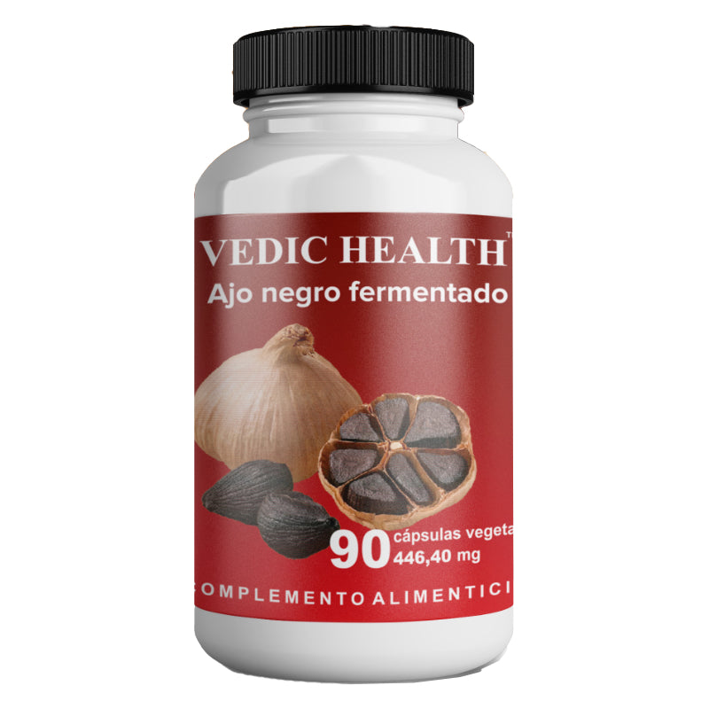Ajo Negro Fermentado · Vedic Health · 90 cápsulas