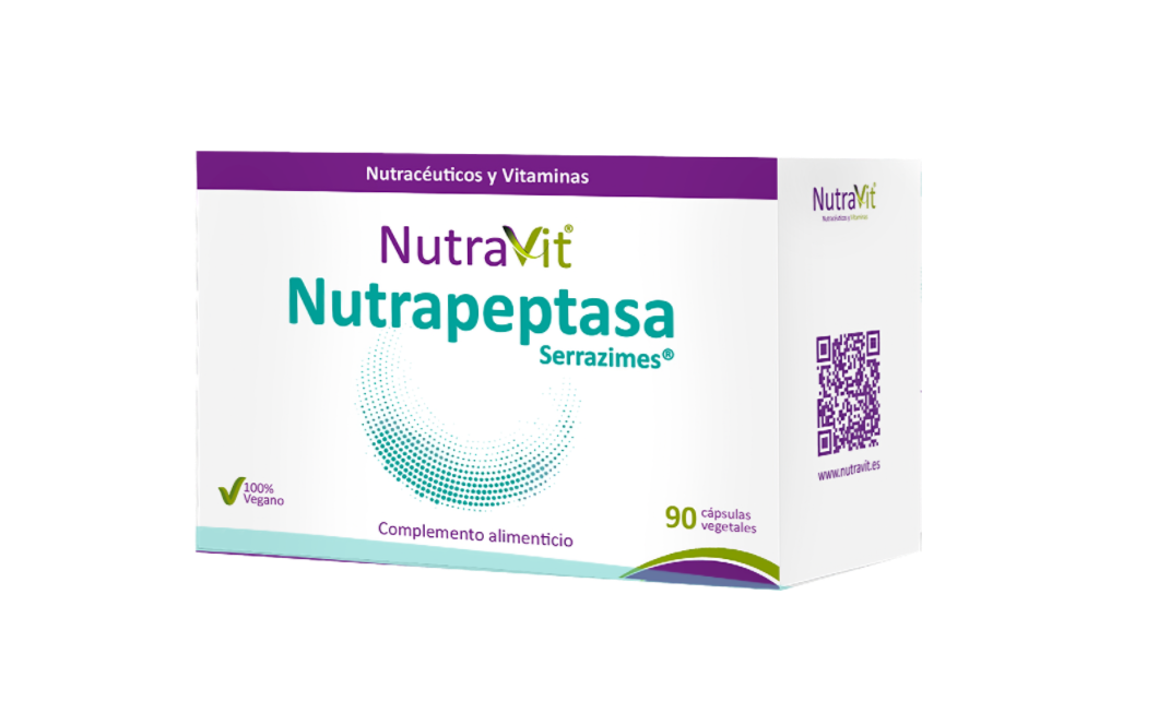 Nutrapeptasa · Nutravit · 90 cápsulas