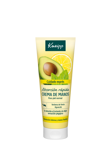 Crema de Manos Absorción Rápida · Kneipp · 75 ml