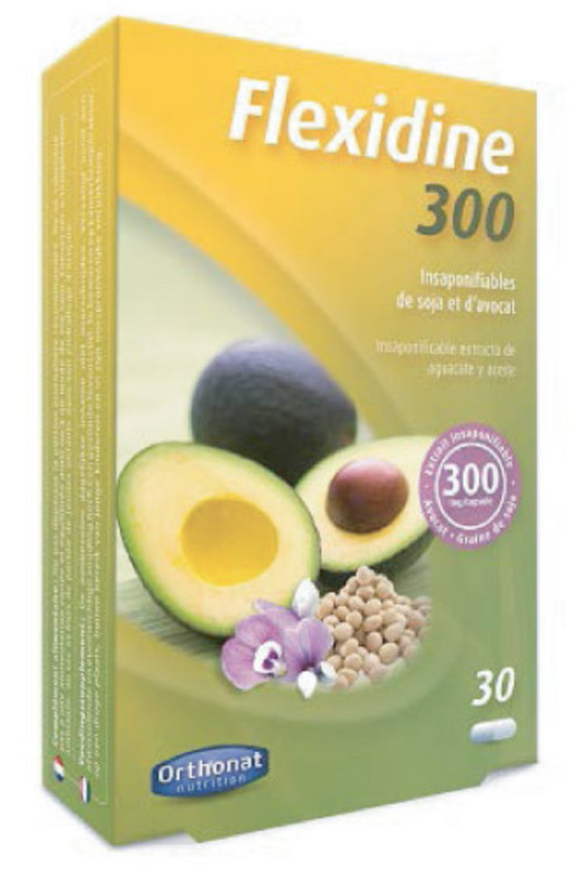 Flexidine 300 · Orthonat · 30 cápsulas