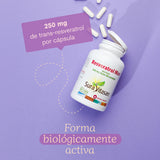 Resveratrol Max · Sura Vitasan — infografía