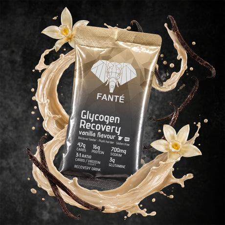 Glycogen Recovery Drink Monodosis Vainilla · Fanté · 70 gramos